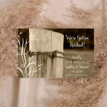 フェンスポストカントリーファーム結婚式の日付を保存