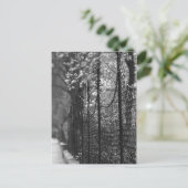 フェンス付き庭園はがき ポストカード (スタンド正面)