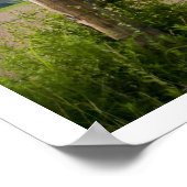 フェンス付き牧場 ポスター (角)