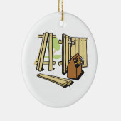 フェンス修理 セラミックオーナメント (右)