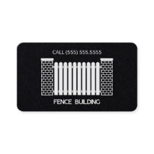 フェンス建物カスタムQR