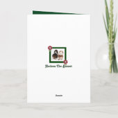 フェンス恋しく思越しのバスセット付き「あなたの」カード カード (裏面)