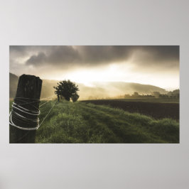 フェンス柱 ポスター