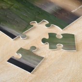 フェンス越しに見える2人のジプシー・ヴァンナーの馬 ジグソーパズル (側面)