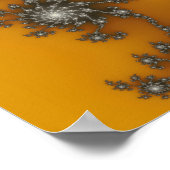 フェンス – フラクタルポスター ポスター (角)