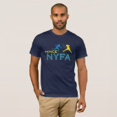 フェンスNYFAメンズフィッティングベラキャンバスTシャツ Tシャツ (正面フル)