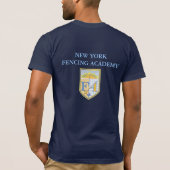 フェンスNYFAメンズフィッティングベラキャンバスTシャツ Tシャツ (裏面)