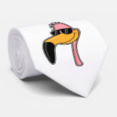 フェンダーのフラミンゴ ネクタイ (ロール)