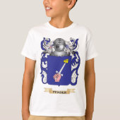 フェンダーの紋章付き外衣 Tシャツ (正面)