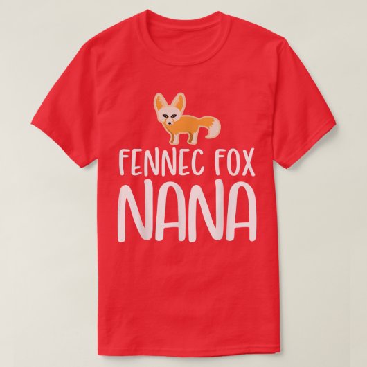 フェンネクフォーNana202 Tシャツ (デザイン正面)