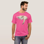 フェンネックキツネキツネスリープキツネ Tシャツ (正面フル)