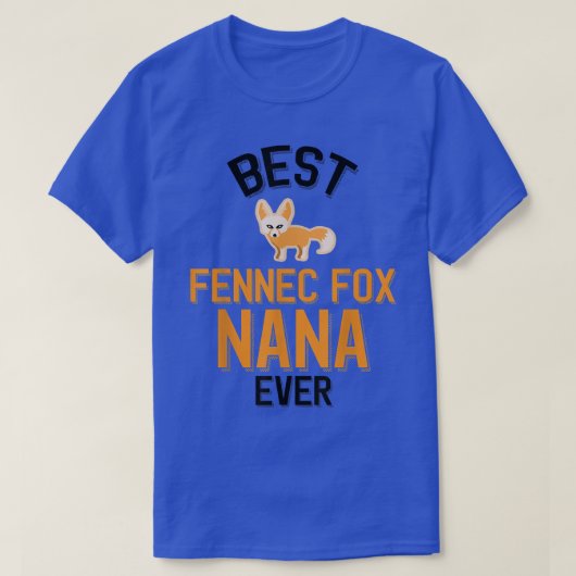 フェンネックキツネナナ Tシャツ (デザイン正面)