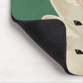 フェンネックキツネマウスパッド マウスパッド (コーナー)