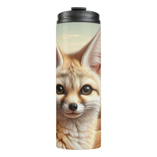 フェンネックキツネ タンブラー (正面)