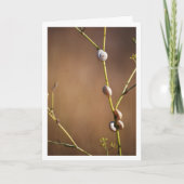 フェンネルの茎にカタツムリの貝殻を野原 カード (正面)