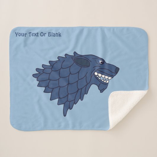 フェンリル/フェンリスウルフ シェルパブランケット (正面(横))