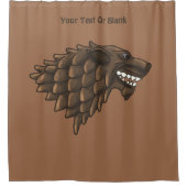 フェンリル/フェンリスウルフ シャワーカーテン (正面)