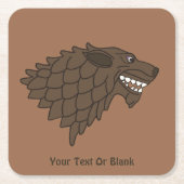 フェンリル/フェンリスウルフ スクエアペーパーコースター (正面)