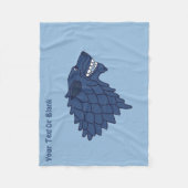 フェンリル/フェンリスウルフ フリースブランケット (正面)