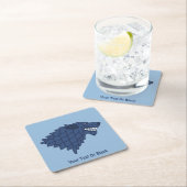 フェンリル/フェンリスオオカミ スクエアペーパーコースター (インサイチュ)