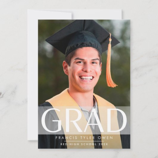 フェージングストライプ大学院高等学校写真教室 案内状 (正面)