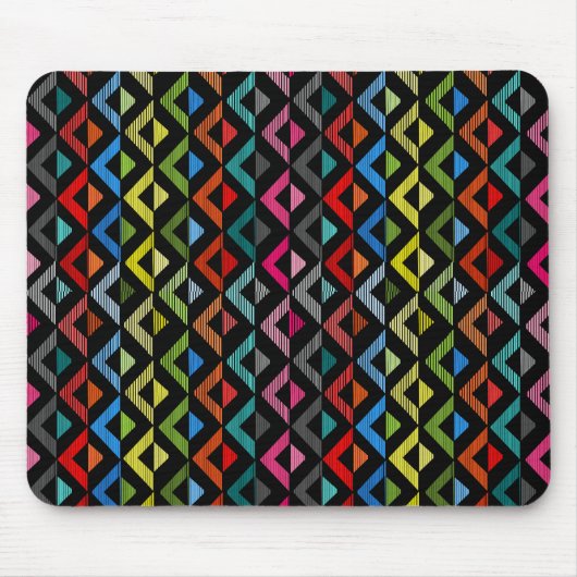 フェージングハーフダイヤモンド マウスパッド (正面)