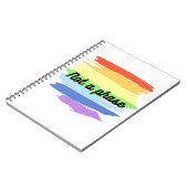 フェーズではない – ゲイプライド ノートブック (左側)