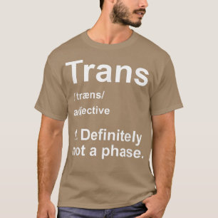 フェーズのトランスジェンダー Tシャツ