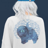 フェードされた遺伝子人生の木を前後に スウェットシャツ