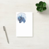 フェードされた遺伝子Chow Tree of Lifeメモ帳パーソナライズ ポストイット (オフィス)