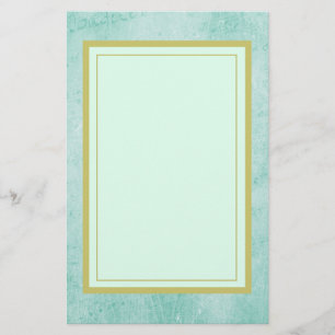 フェードグリーンヴィンテージ紙テクスチャ 便箋