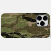 フェードグリーン迷彩柄 Case-Mate iPhoneケース (裏面 (横))