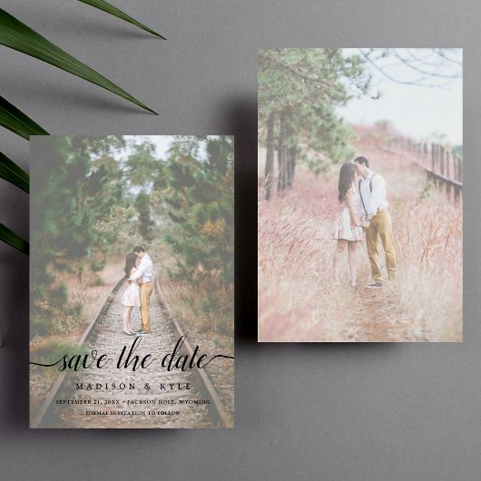 フェードスクリプト2 フォト セーブ・ザ・デート ウェディング