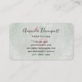 フェードバラグレーヴィンテージデザイン 名刺 (裏面)