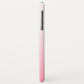 フェードピングラデーションクスのグラデーションとイニシャル Case-Mate iPhoneケース (裏面/左)