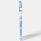 フェードブルー迷彩柄 Case-Mate iPhoneケース (裏面 / 左)