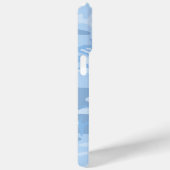 フェードブルー迷彩柄 Case-Mate iPhoneケース (裏面 / 右)