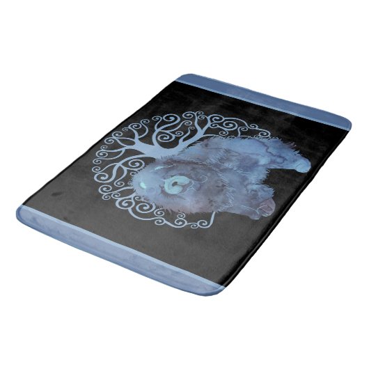 フェード遺伝子ライフクレートマットのチャウツリー バスマット (アングル)