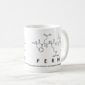 フェーンペプチド名mug コーヒーマグカップ (正面右)