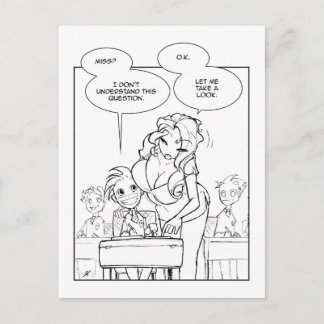 フェーヴ先生 ポストカード