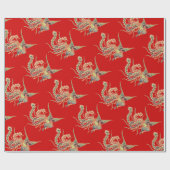 フェ中国のニックス – フェンフアン神話鳥類Wr ラッピングペーパー (フラット)