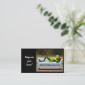 フェ実在ンス紹介カードの評価に関する資産 名刺 (スタンド正面)