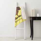 フエおもしろいマンガの茶色の農業用トルコ シェルパブランケット (インサイチュ)