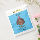 フエおもしろいマンガの茶色の農業用トルコ フェイバーバッグ (封をした状態)