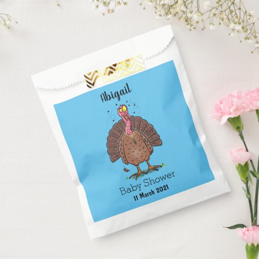 フエおもしろいマンガの茶色の農業用トルコ フェイバーバッグ (封をした状態)