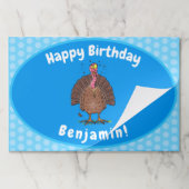 フエおもしろいマンガの茶色の農業用トルコ ペーパーパッド (折り畳み)