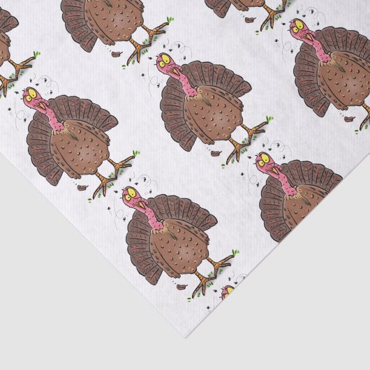 フエおもしろいマンガの茶色の農業用トルコ 薄葉紙 (詳細)