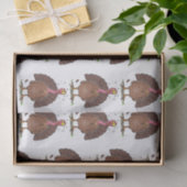 フエおもしろいマンガの茶色の農業用トルコ 薄葉紙 (ギフト)