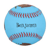 フエおもしろいマンガの茶色の農業用トルコ 野球ボール (正面)