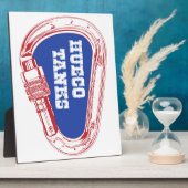 フエコタンクカラビナー フォトプラーク (側面)